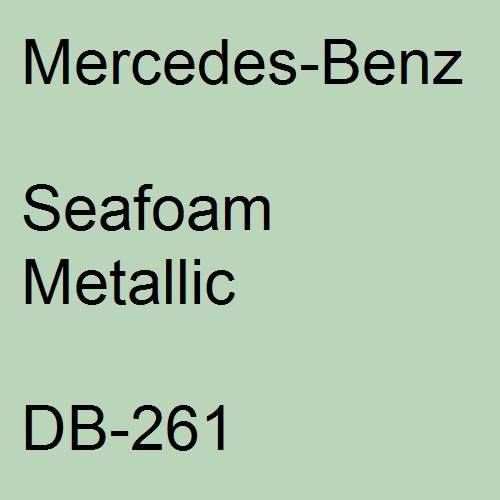 Mercedes-Benz, Seafoam Metallic, DB-261.